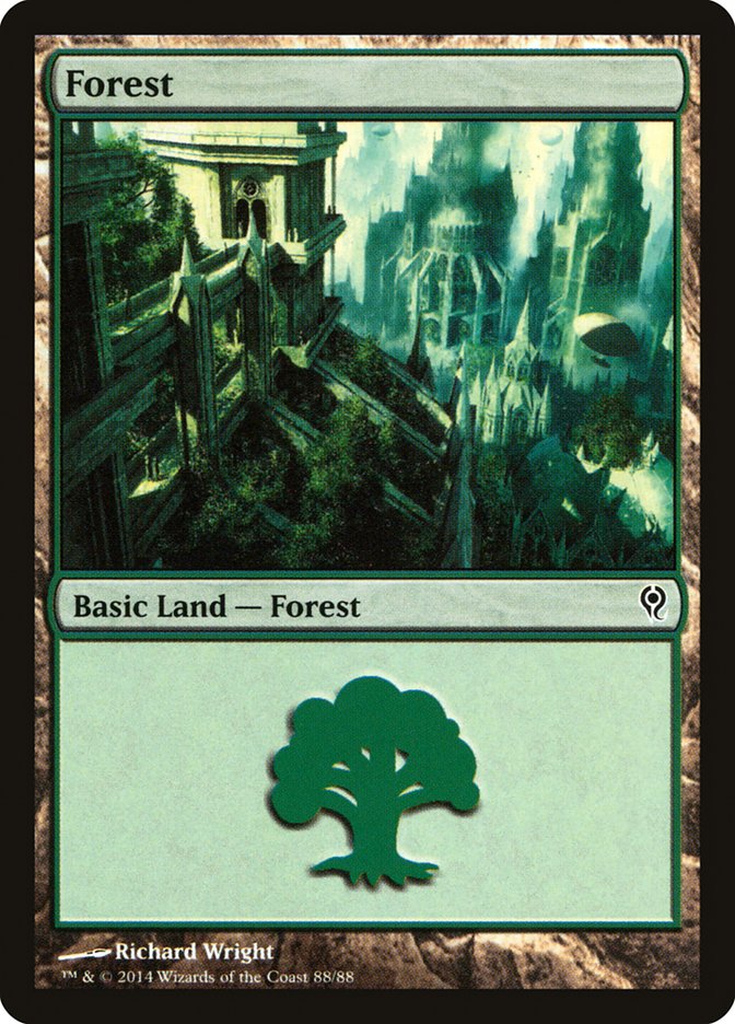 Forest (88) [Duel Decks: Jace vs. Vraska] | Good Games North