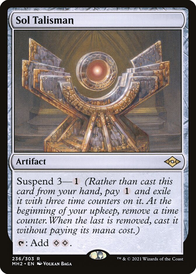 Sol Talisman (Modern Horizons 2)  - Foil | Good Games North