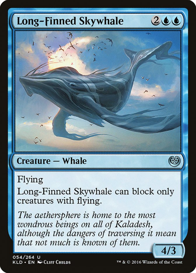 Long-Finned Skywhale [Kaladesh] | Good Games North
