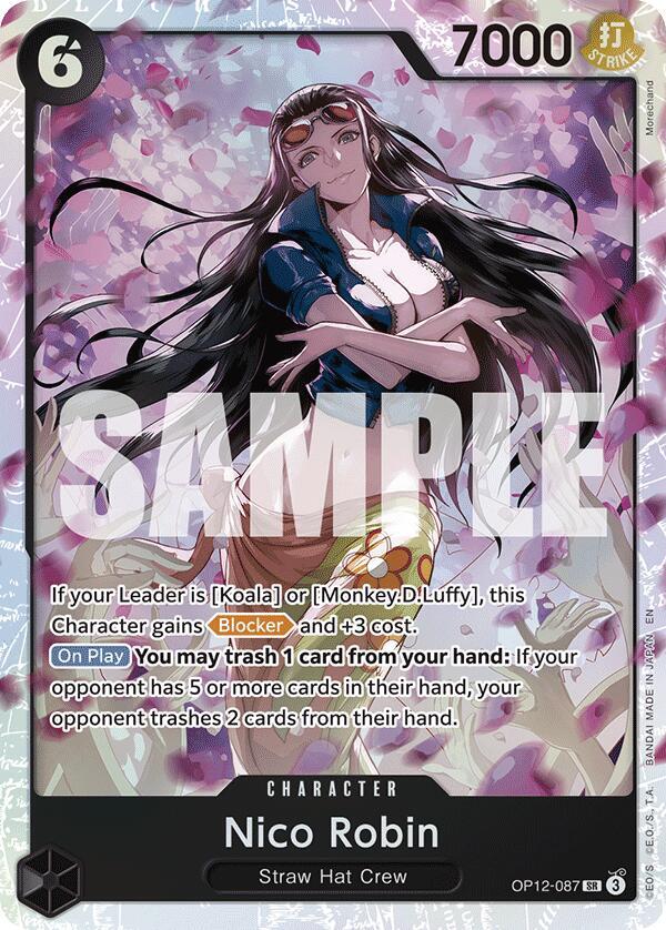Nico Robin OP12-087 (Legacy of the Master)  - Foil | Good Games North