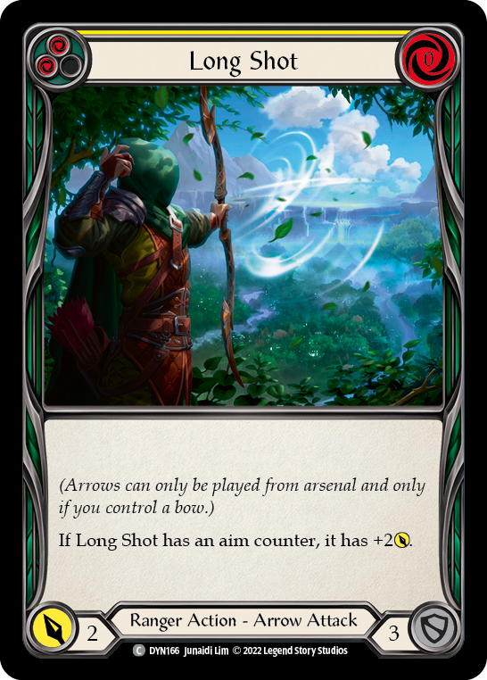 Long Shot (Yellow) [DYN166] (Dynasty) | Good Games North
