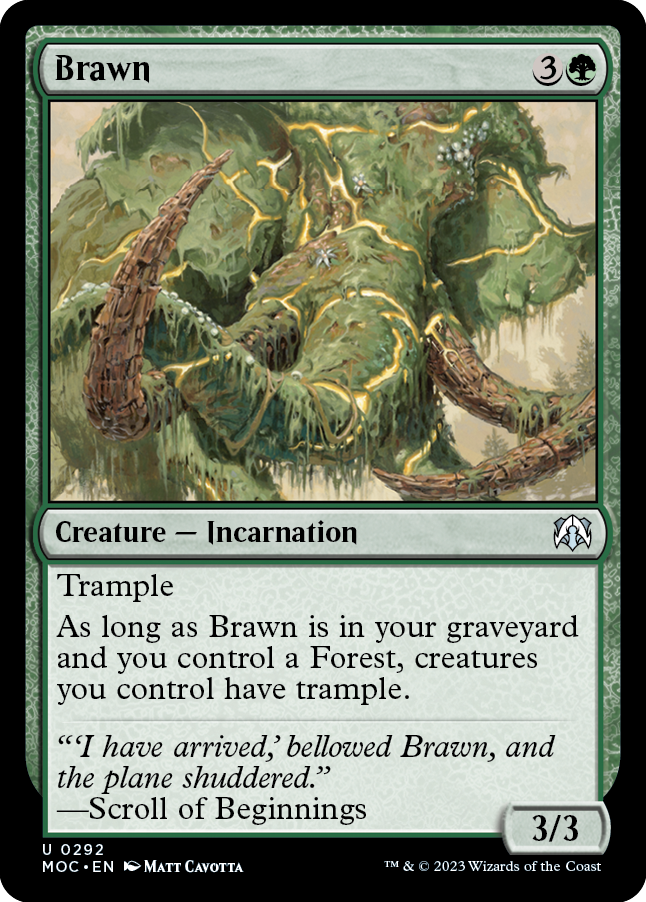 Brawn [March of the Machine Commander] | Good Games North