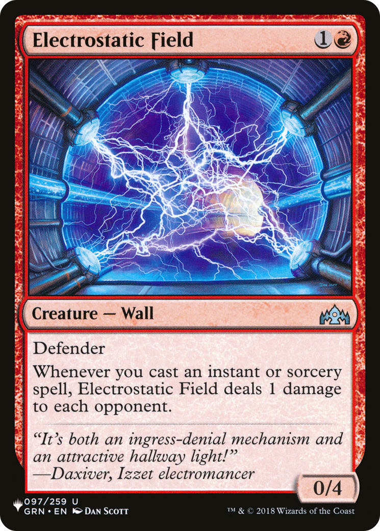 Electrostatic Field [The List] | Good Games North