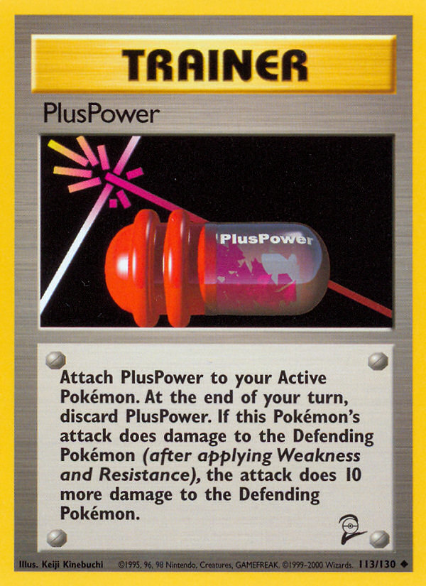 PlusPower (113/130) [Base Set 2] | Good Games North