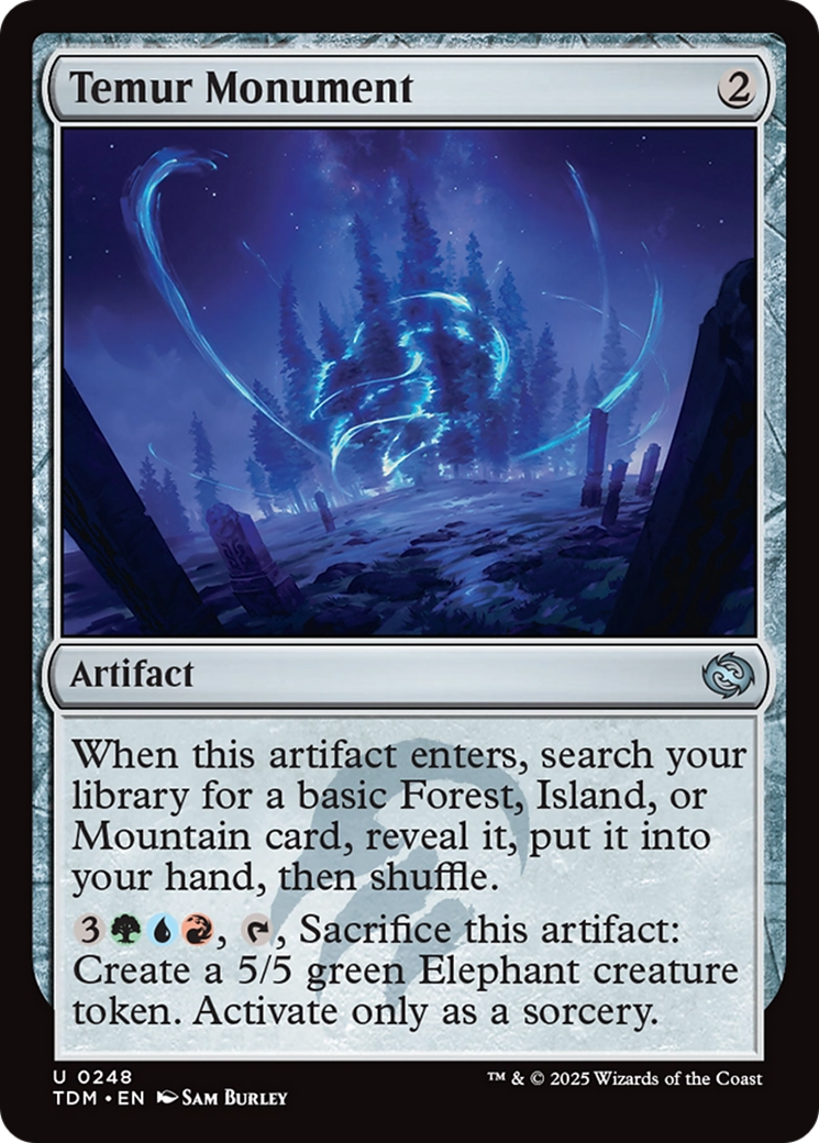 Temur Monument [Tarkir: Dragonstorm] | Good Games North