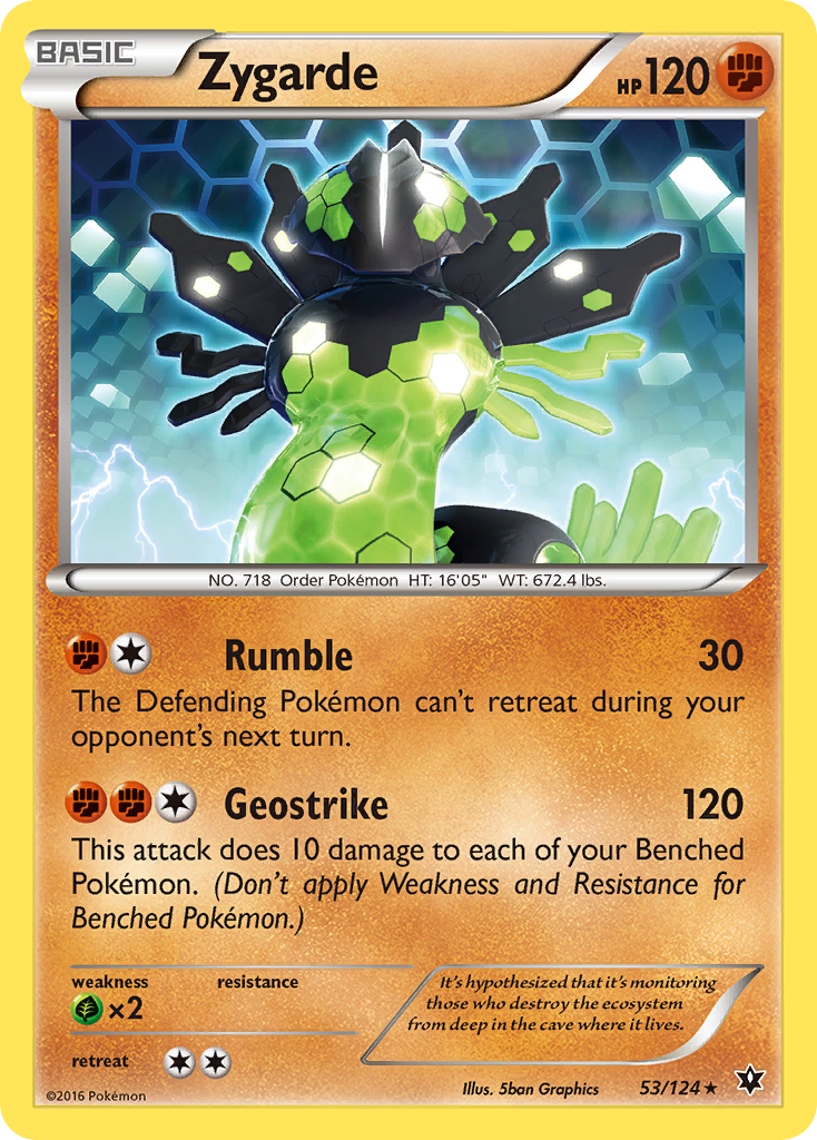 Zygarde (53/124) [XY: Fates Collide] | Good Games North