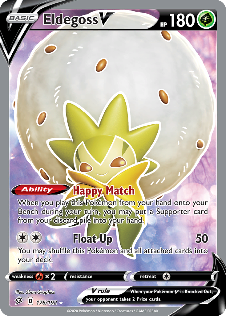 Eldegoss V (176/192) [Sword & Shield: Rebel Clash] | Good Games North