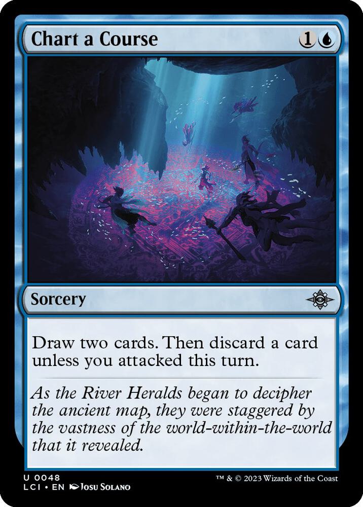 Chart a Course (The Lost Caverns of Ixalan)  - Foil | Good Games North