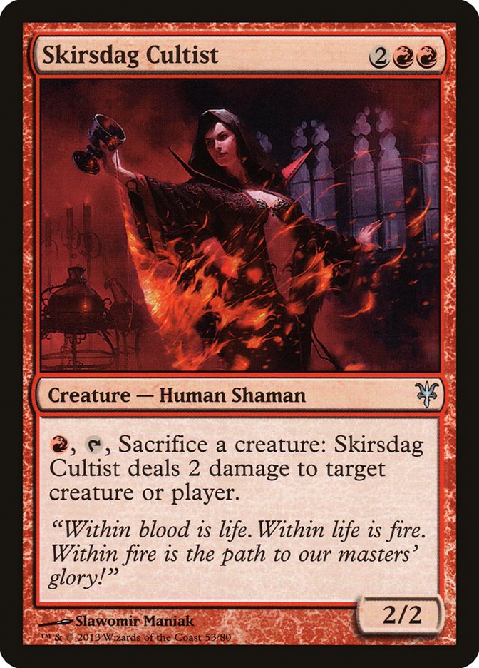 Skirsdag Cultist [Duel Decks: Sorin vs. Tibalt] | Good Games North