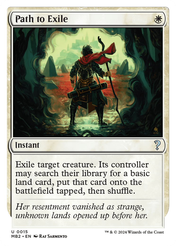 Path to Exile (White Border) [Mystery Booster 2] | Good Games North