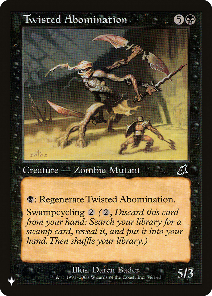 Twisted Abomination [The List] | Good Games North
