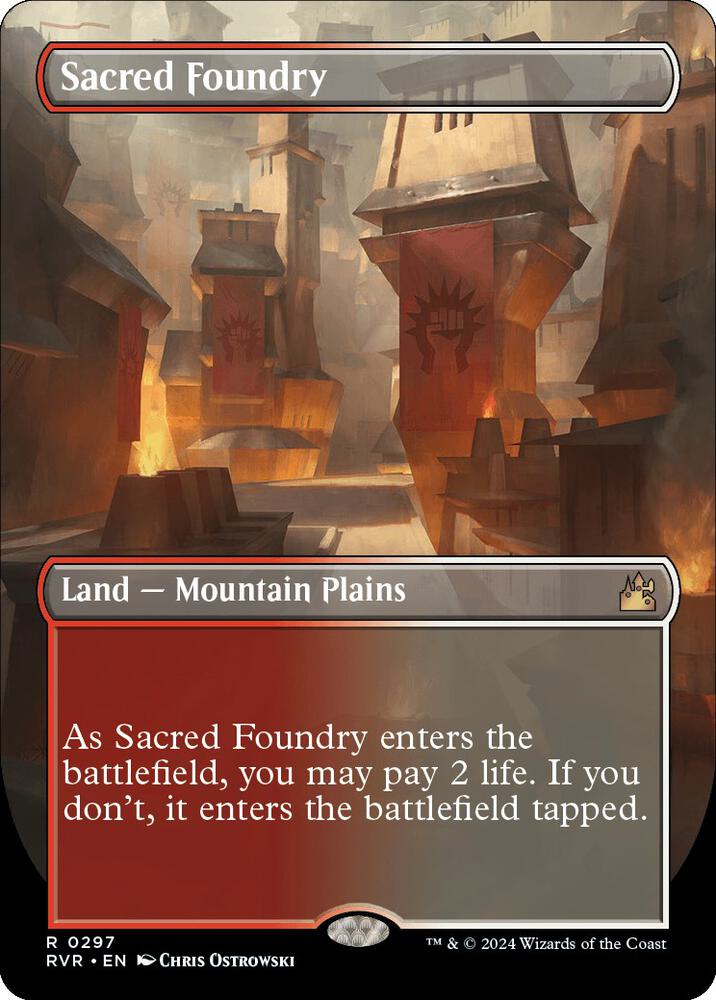 Sacred Foundry 297 (Ravnica Remastered)  | Good Games North