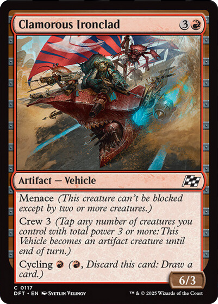 Clamorous Ironclad [Aetherdrift] | Good Games North