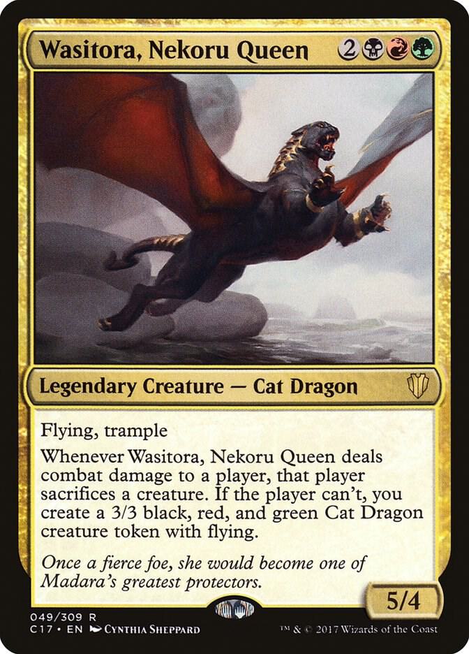 Wasitora, Nekoru Queen 49 (Commander 2017)  | Good Games North