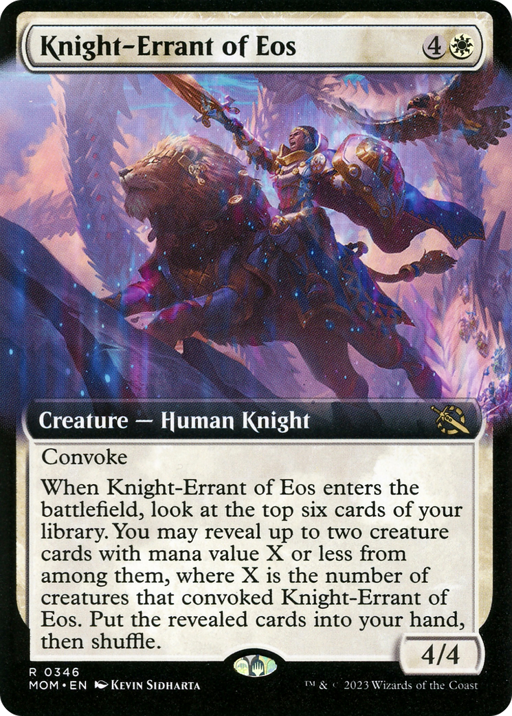 Knight-Errant of Eos (Extended Art) [March of the Machine] | Good Games North