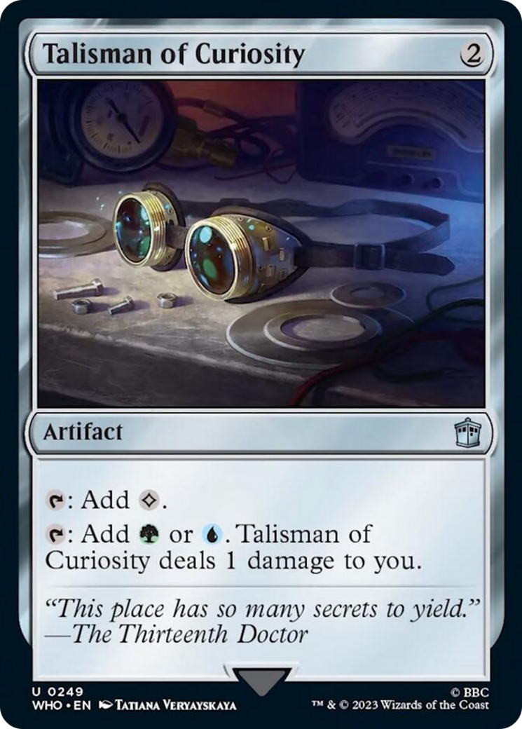 Talisman of Curiosity [Doctor Who] | Good Games North