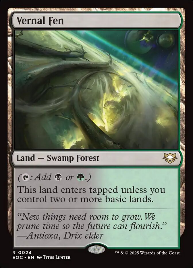 Vernal Fen (Commander: Edge of Eternities)  | Good Games North