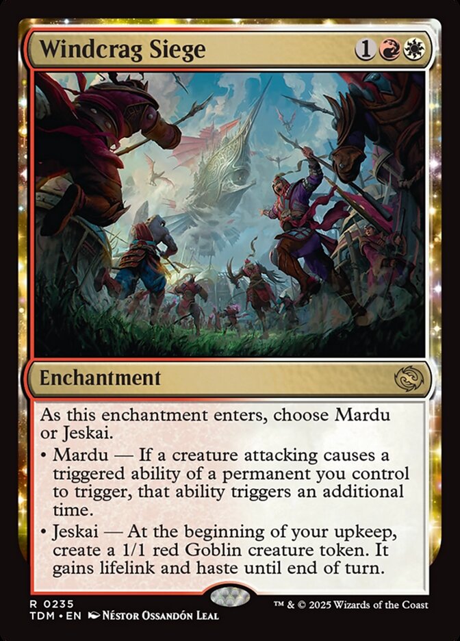 Windcrag Siege (Tarkir: Dragonstorm)  - undefined | Good Games North