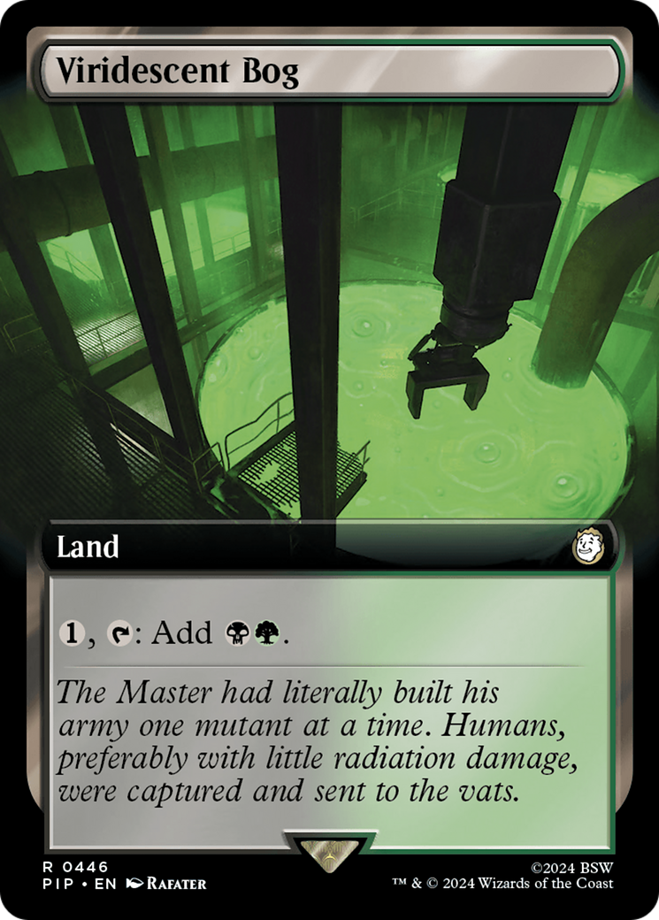 Viridescent Bog (Extended Art) [Fallout] | Good Games North