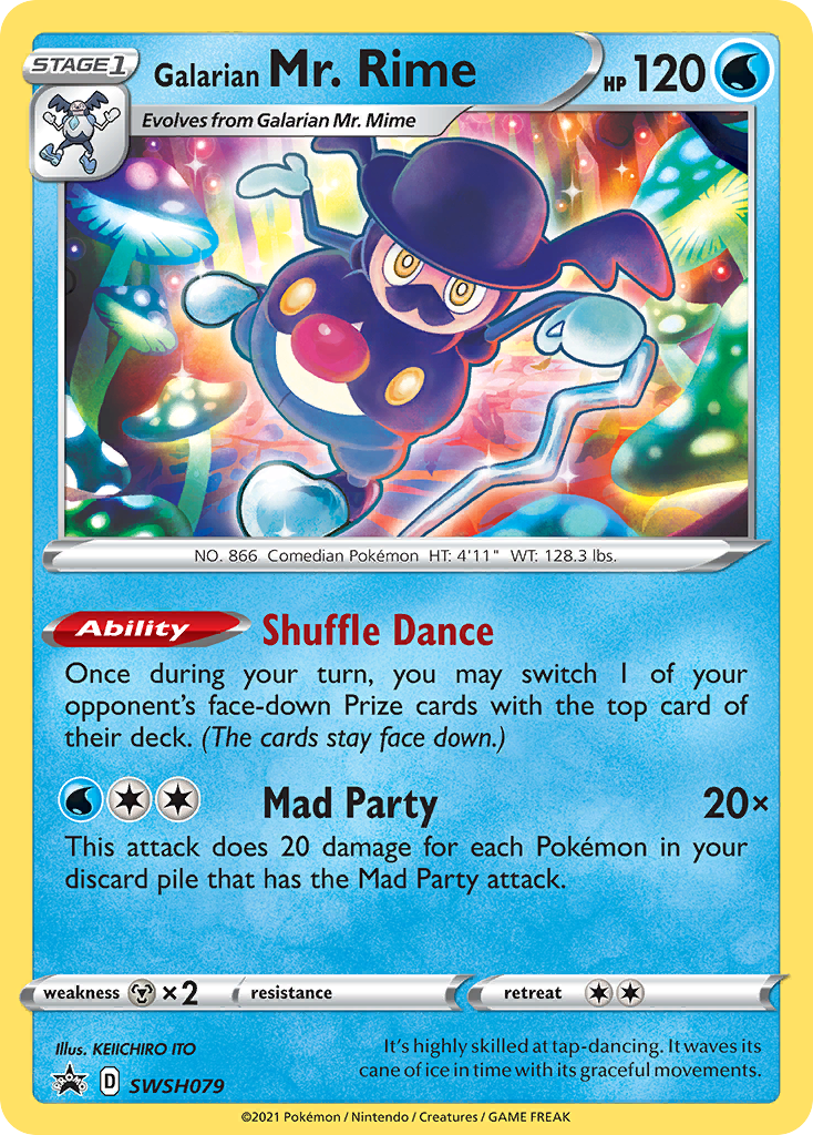 Galarian Mr. Rime (SWSH079) [Sword & Shield: Black Star Promos] | Good Games North