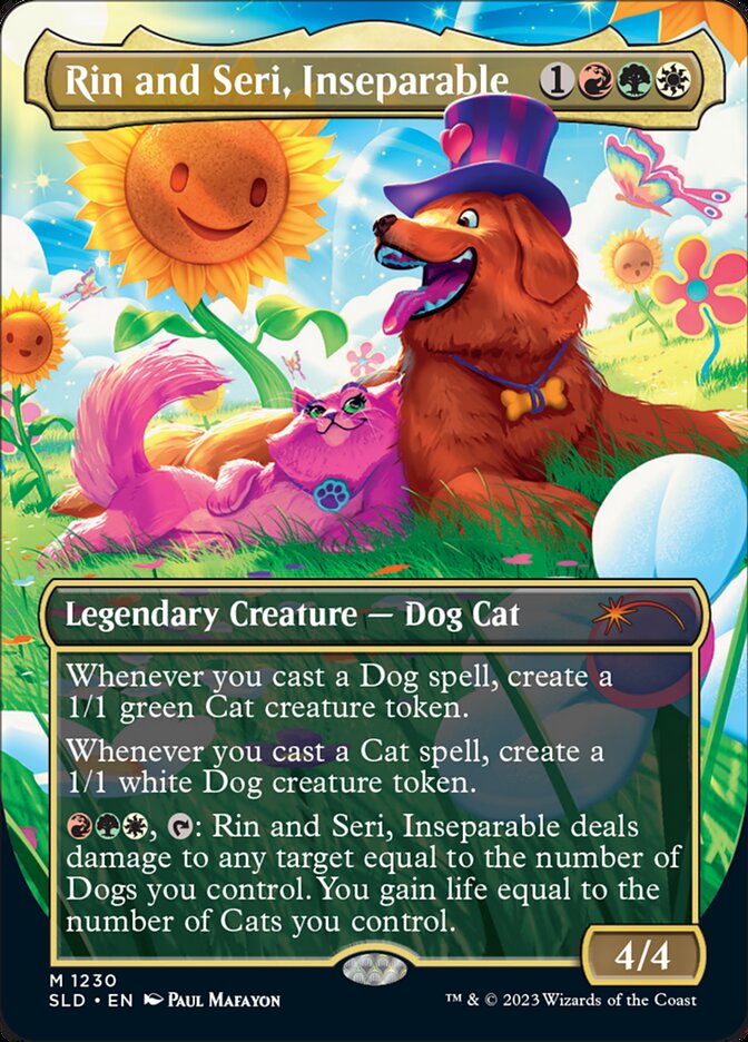 Rin and Seri, Inseparable (Borderless) [Secret Lair Drop Series] | Good Games North