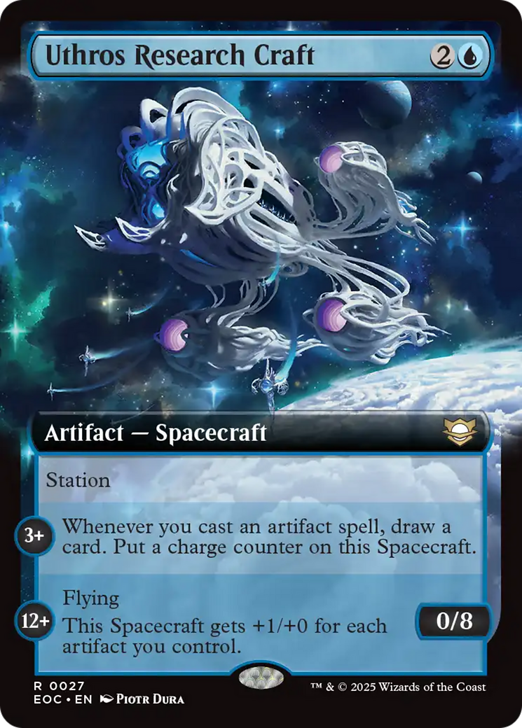 Uthros Research Craft (Extended Art) [Edge of Eternities Commander] | Good Games North