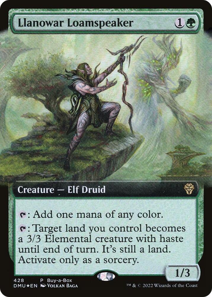 Llanowar Loamspeaker (Buy-A-Box Promos)  - Foil | Good Games North