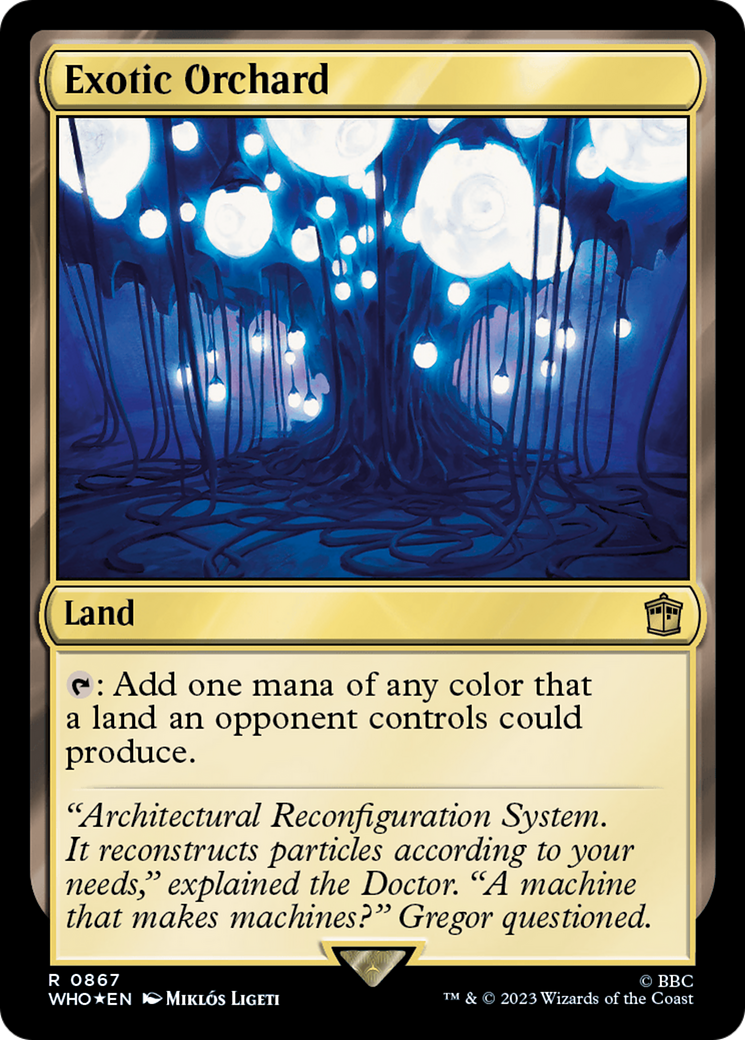 Exotic Orchard (Surge Foil) [Doctor Who] | Good Games North