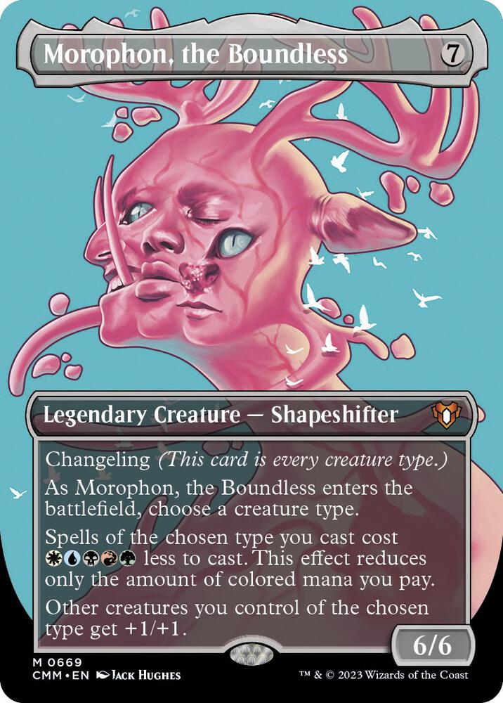 Morophon the Boundless Borderless 669 (Commander Masters)  - Foil | Good Games North