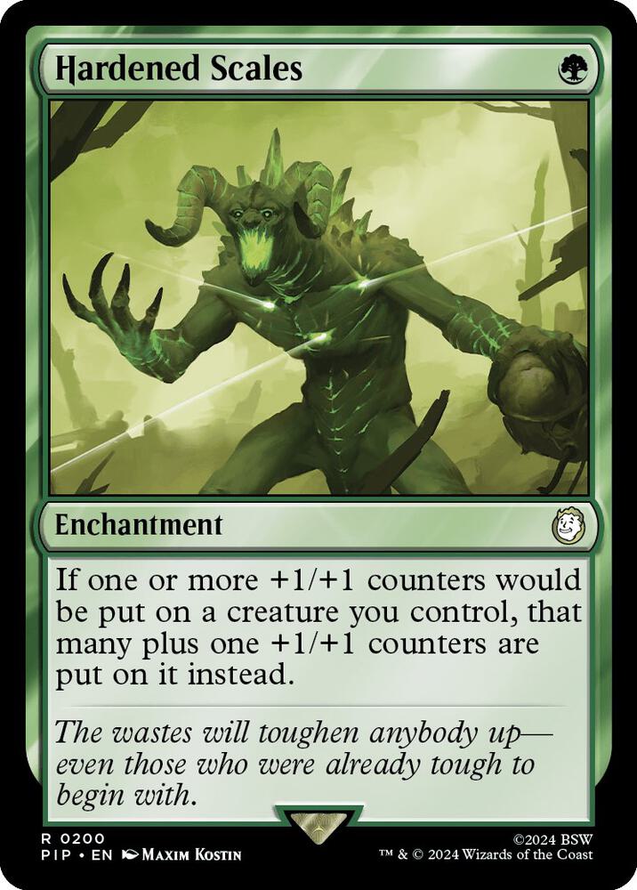 Hardened Scales 200/326 (Universes Beyond: Fallout)  - Foil | Good Games North