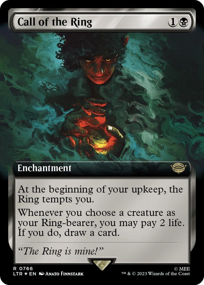 Call of the Ring Extended Art Surge Foil (Universes Beyond: The Lord of the Rings: Tales of Middle-earth)  - Foil | Good Games North