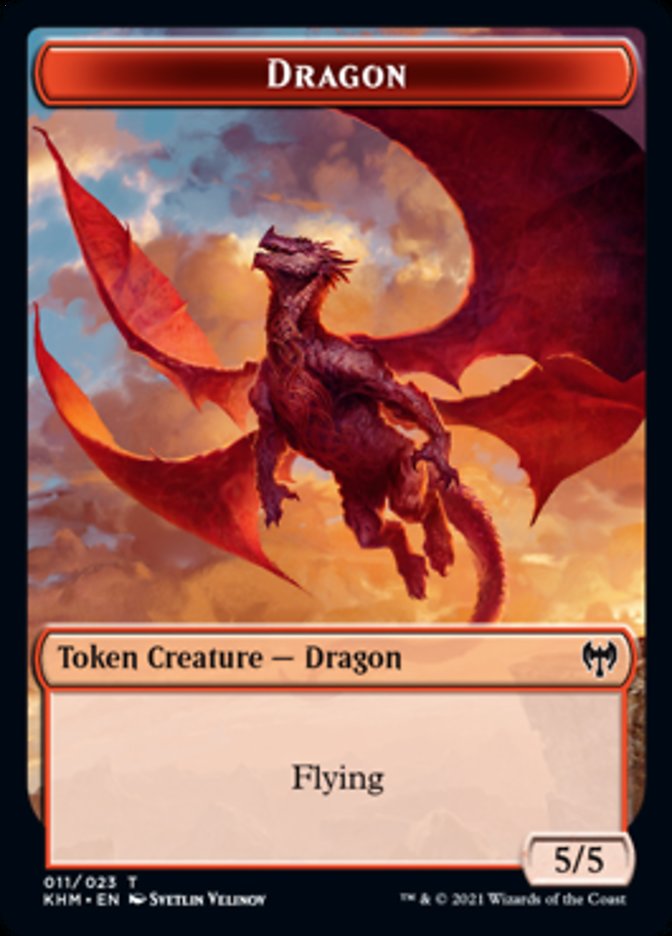 Dragon Token [Kaldheim Tokens] | Good Games North