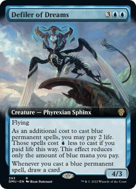 Defiler of Dreams Extended Art (Dominaria United)  | Good Games North