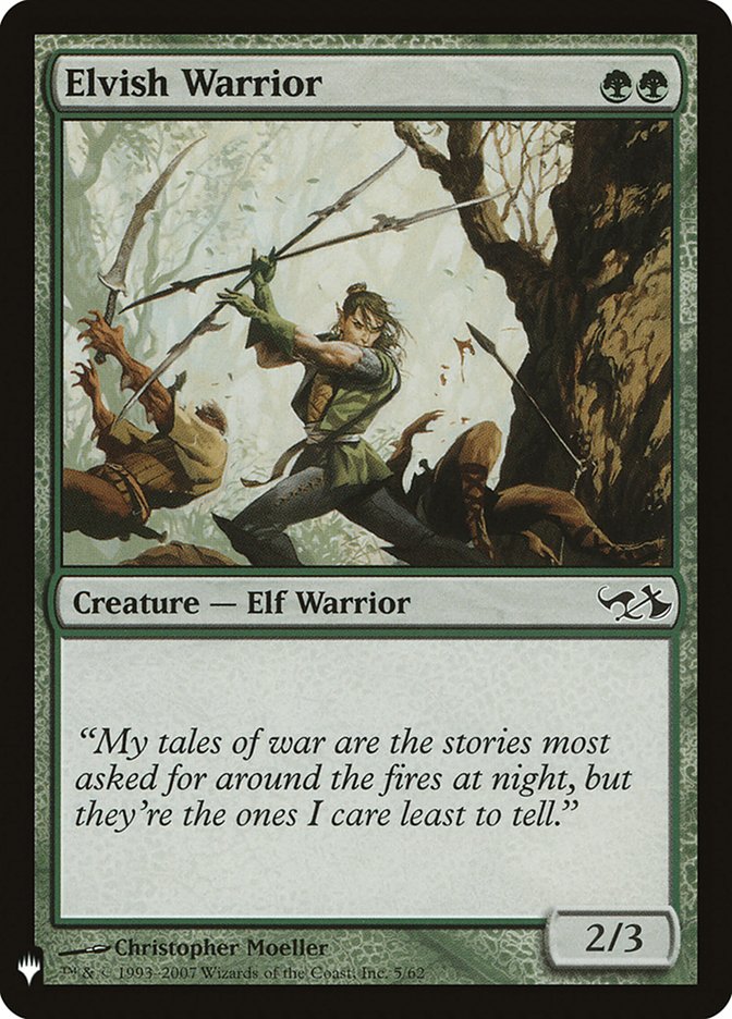 Elvish Warrior [Mystery Booster] | Good Games North