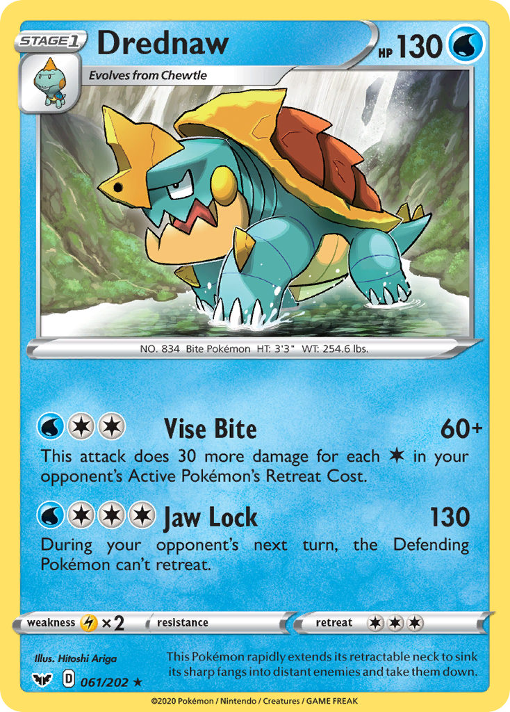Drednaw (061/202) [Sword & Shield: Base Set] | Good Games North