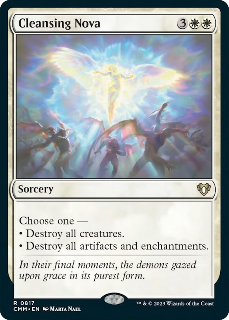 Cleansing Nova [Commander Masters] | Good Games North