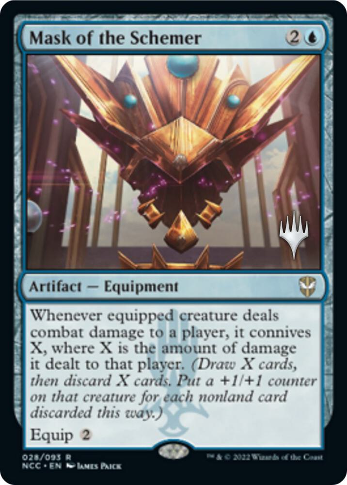 Mask of the Schemer 28 (Promo Pack: Streets of New Capenna)  - Foil | Good Games North