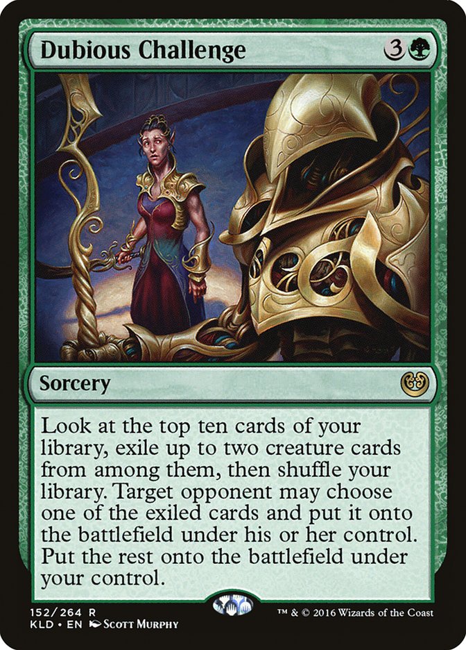 Dubious Challenge [Kaladesh] | Good Games North