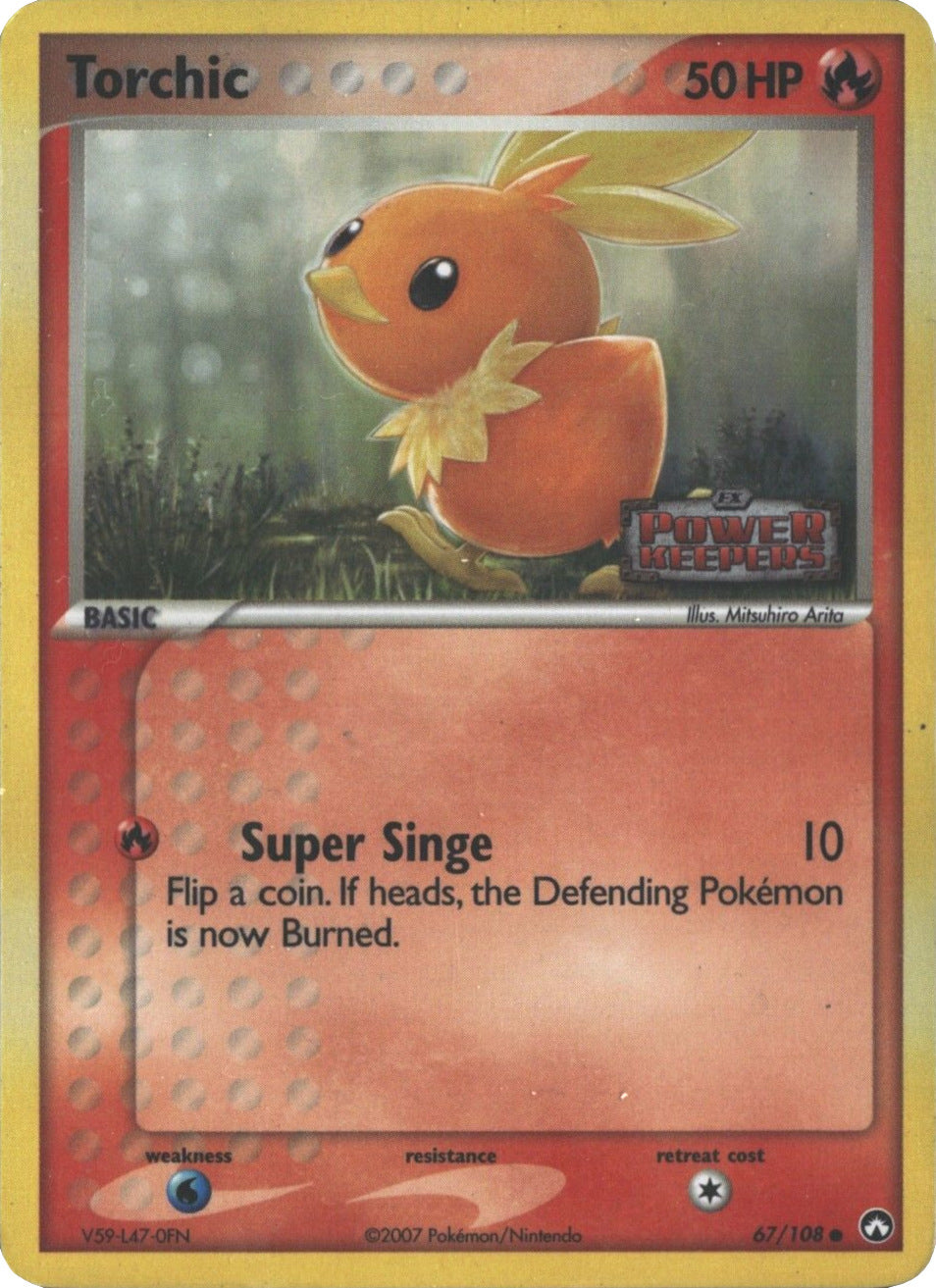 Torchic (67/108) (Stamped) [EX: Power Keepers] | Good Games North