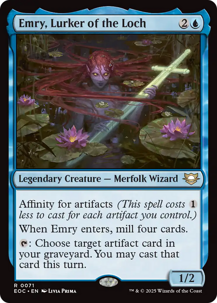 Emry, Lurker of the Loch [Edge of Eternities Commander] | Good Games North