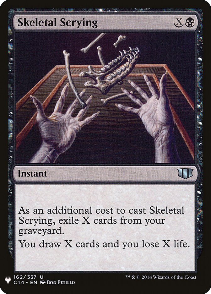Skeletal Scrying [Mystery Booster] | Good Games North
