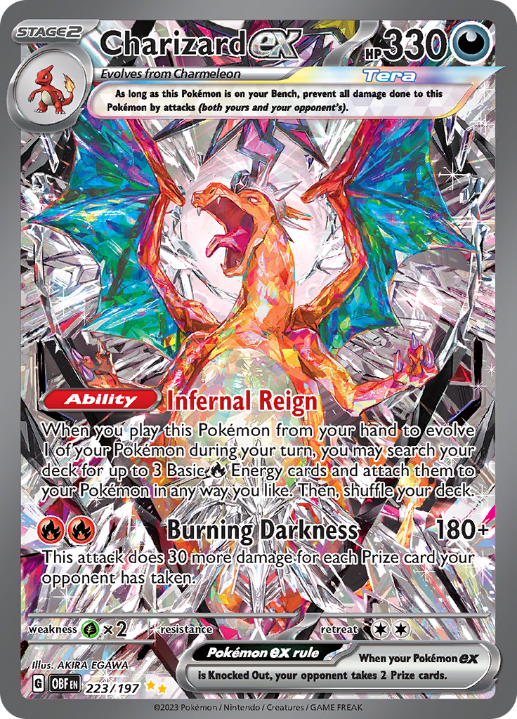 Charizard ex (223/197) [Scarlet & Violet: Obsidian Flames] | Good Games North