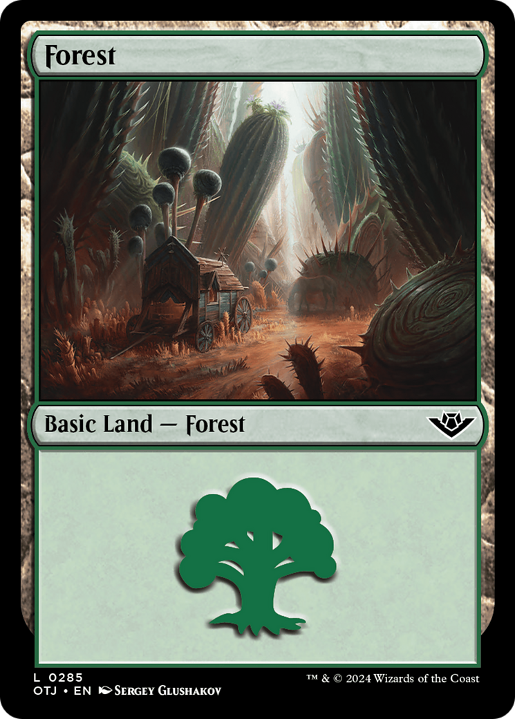 Forest (0285) [Outlaws of Thunder Junction] | Good Games North