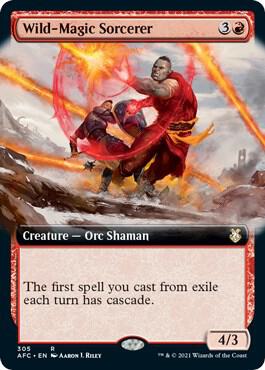 Wild Magic Sorcerer Extended Art (Commander: Adventures in the Forgotten Realms)  | Good Games North