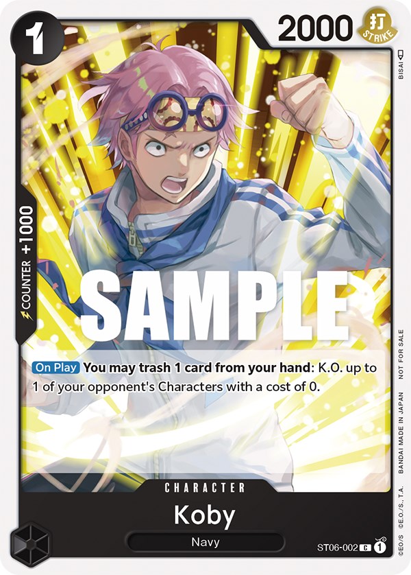 Koby (Promotion Pack 2023) [One Piece Promotion Cards] | Good Games North