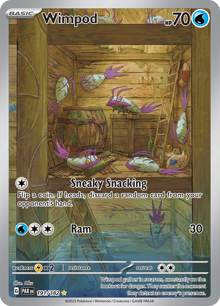 Wimpod (191/182) [Scarlet & Violet: Paradox Rift] | Good Games North