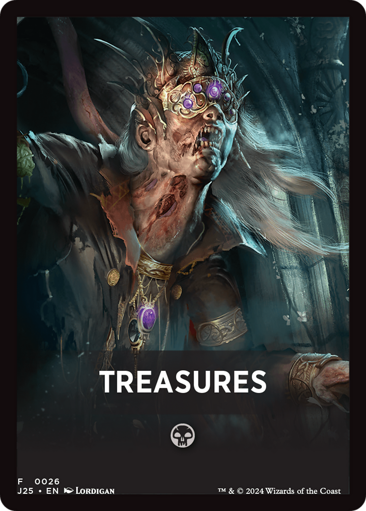 Treasures Theme Card [Foundations Jumpstart Front Cards] | Good Games North