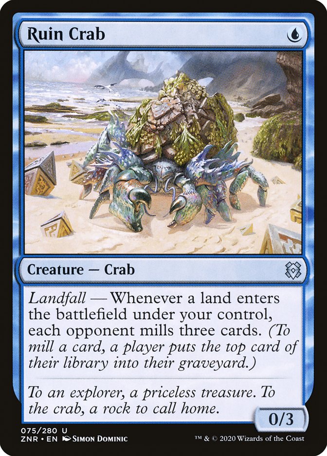Ruin Crab 75 (Zendikar Rising)  | Good Games North