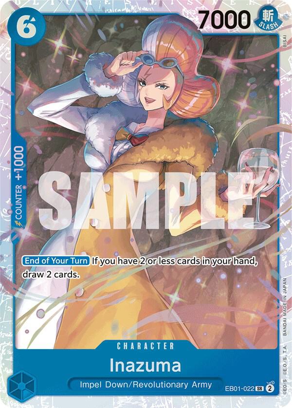 Inazuma EB01-022 (Extra Booster: Memorial Collection)  - Foil | Good Games North