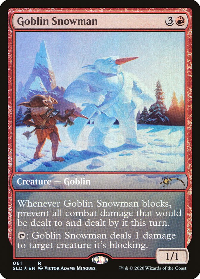 Goblin Snowman [Secret Lair Drop Series] | Good Games North